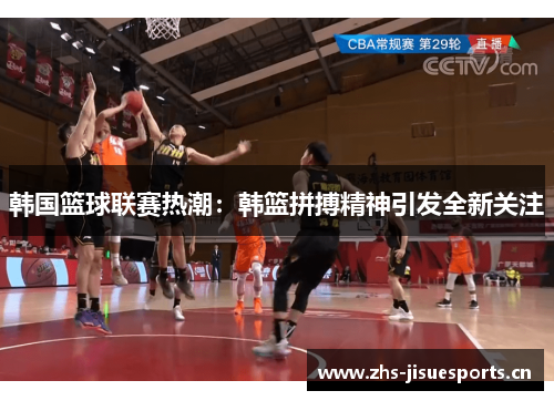 韩国篮球联赛热潮：韩篮拼搏精神引发全新关注
